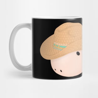 Plessie the Pink Cowgirl Dinosaur Mug